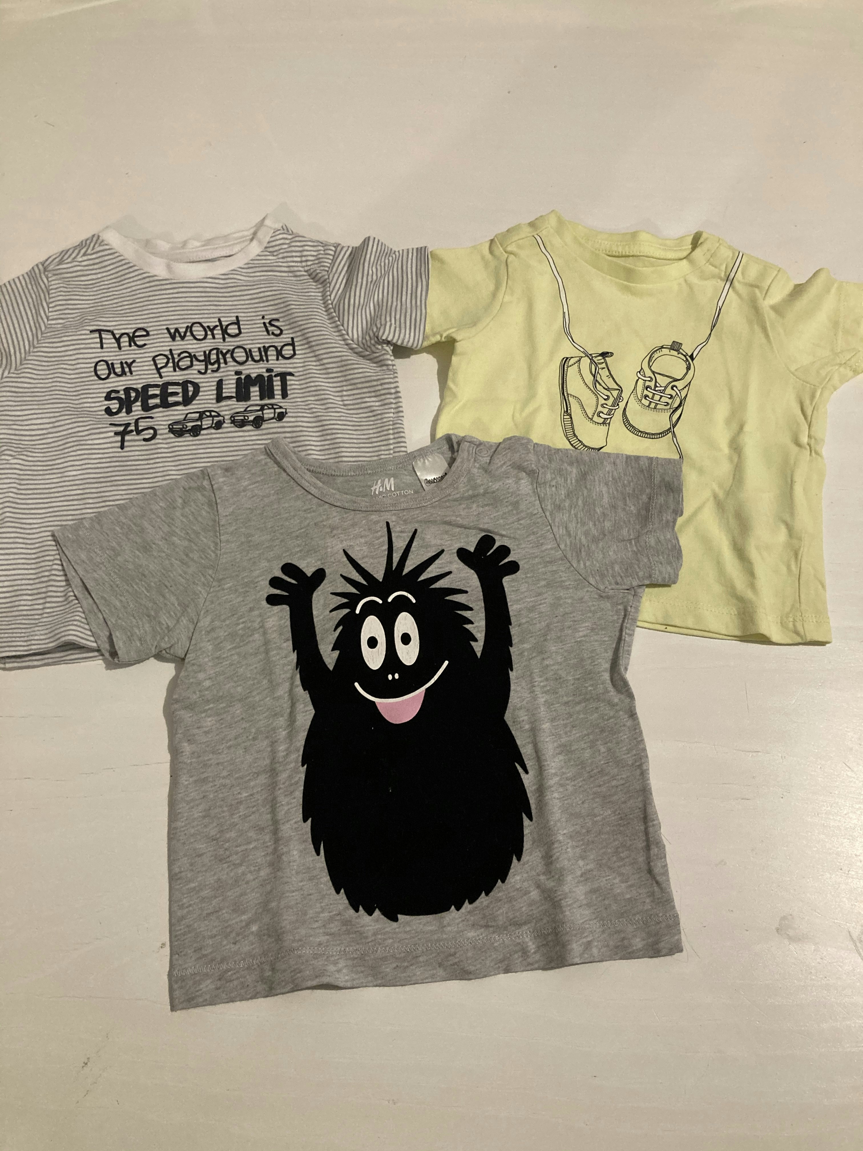 Lot t-shirts 6 mois