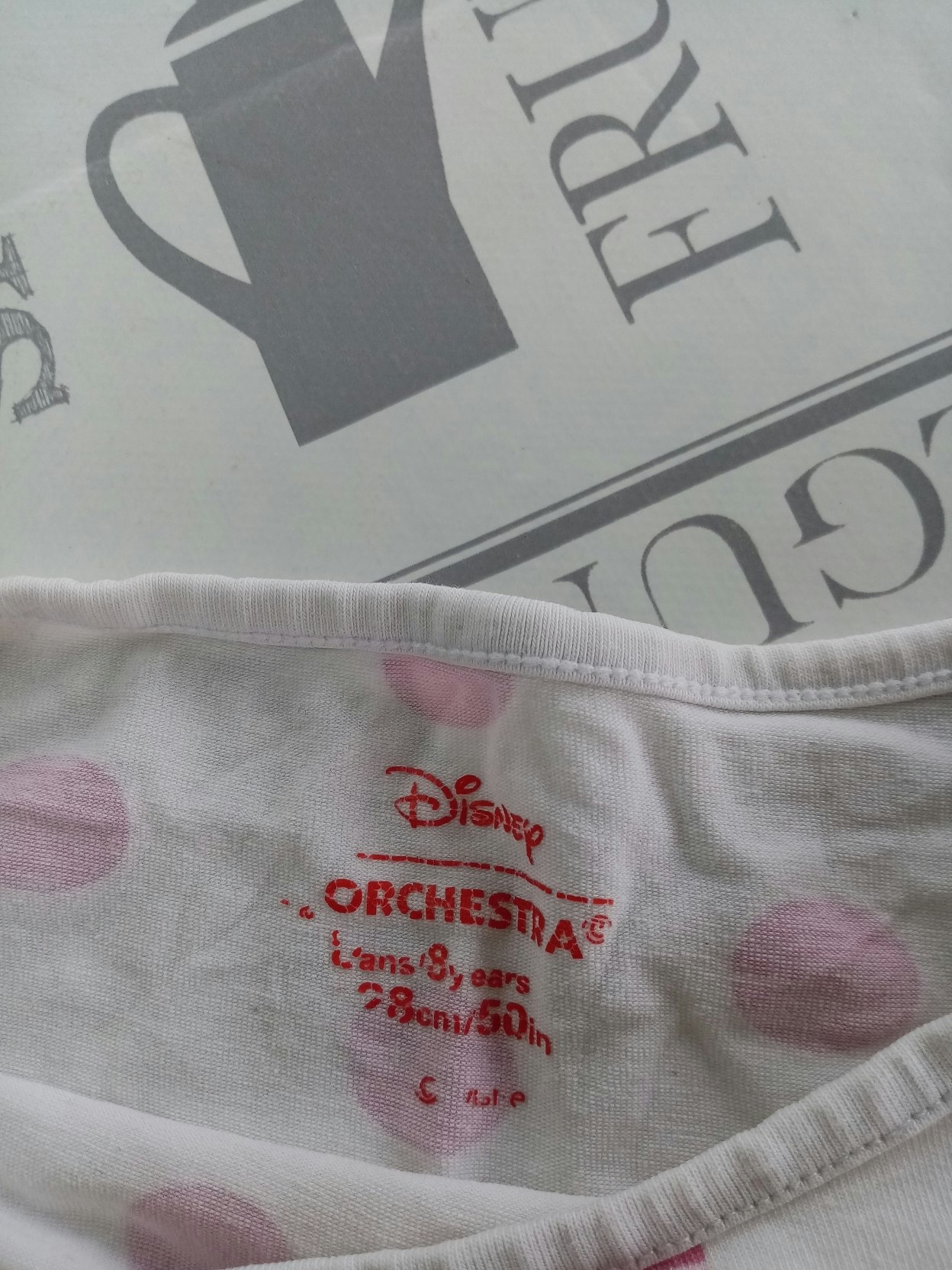 Tee shirt fille Disney orchestra 8 ans - photo numéro 2