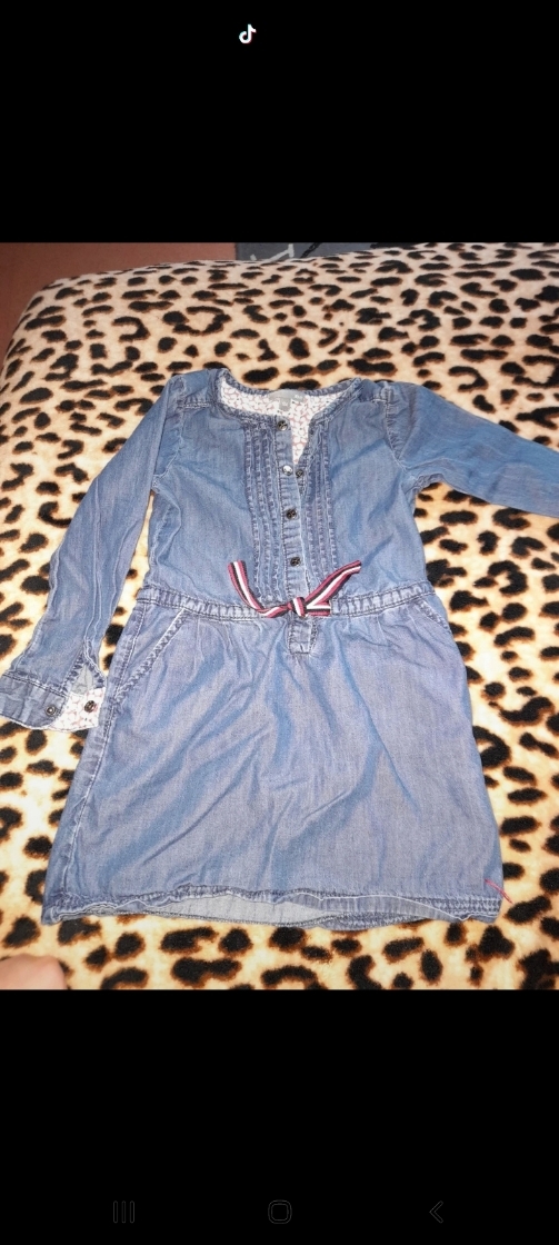 Robe en jean 4 ans