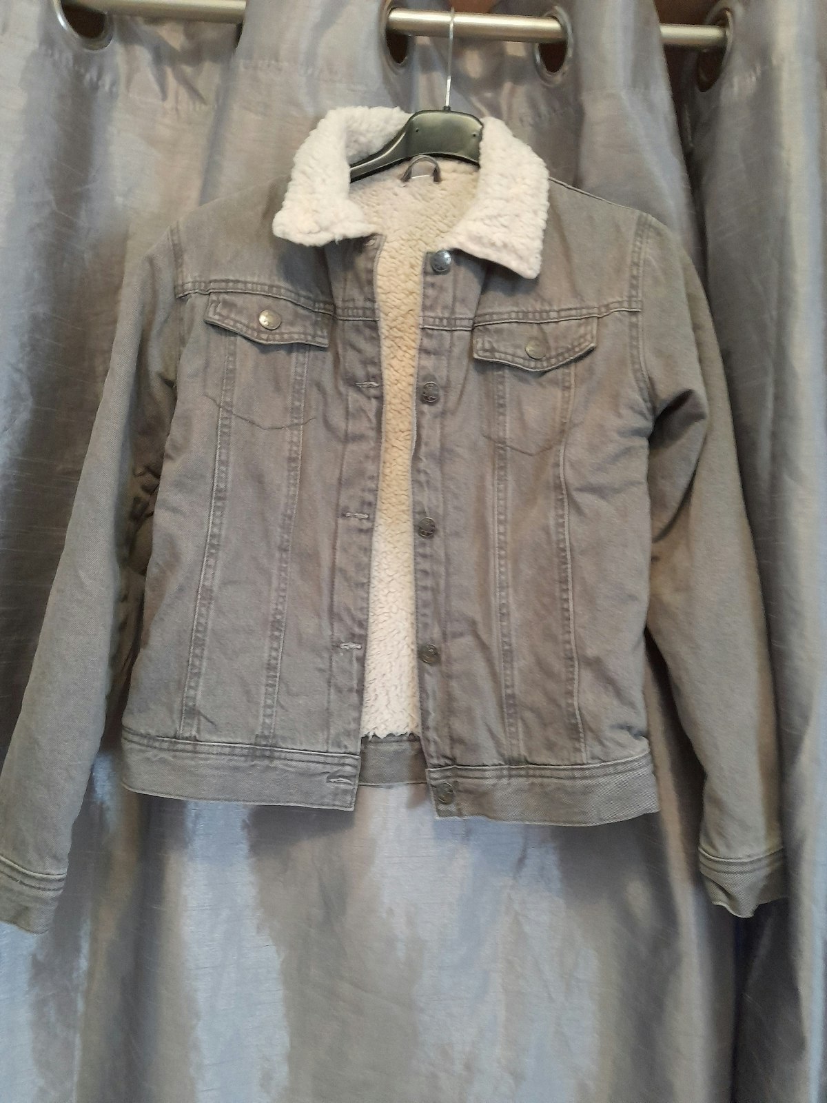 Veste en jeans fourrure - photo numéro 2