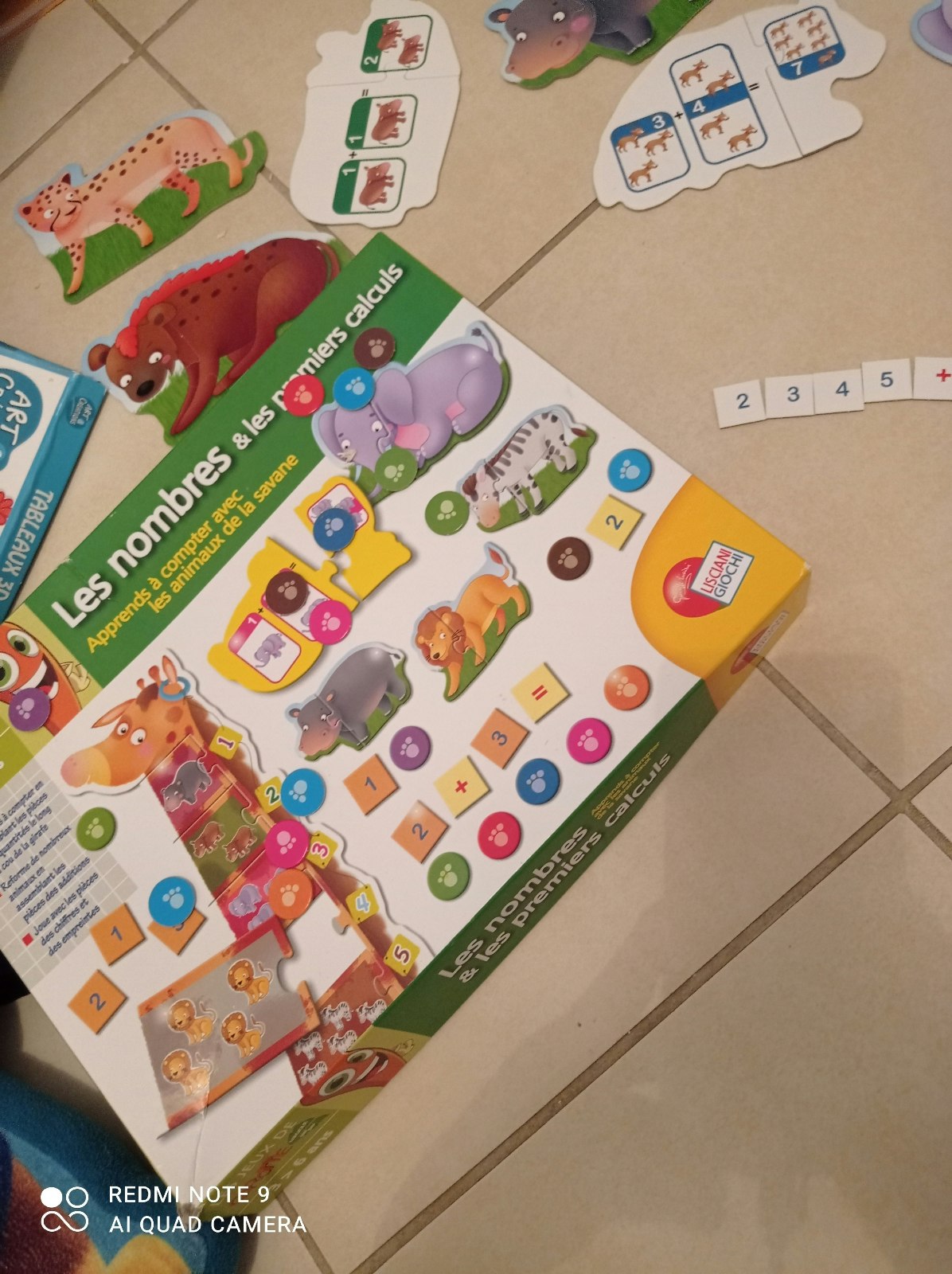 Jeu pour apprendre a compter