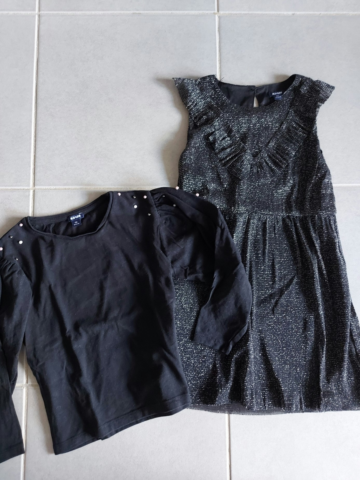 Robe et Tee-shirt kiabi 5 ans