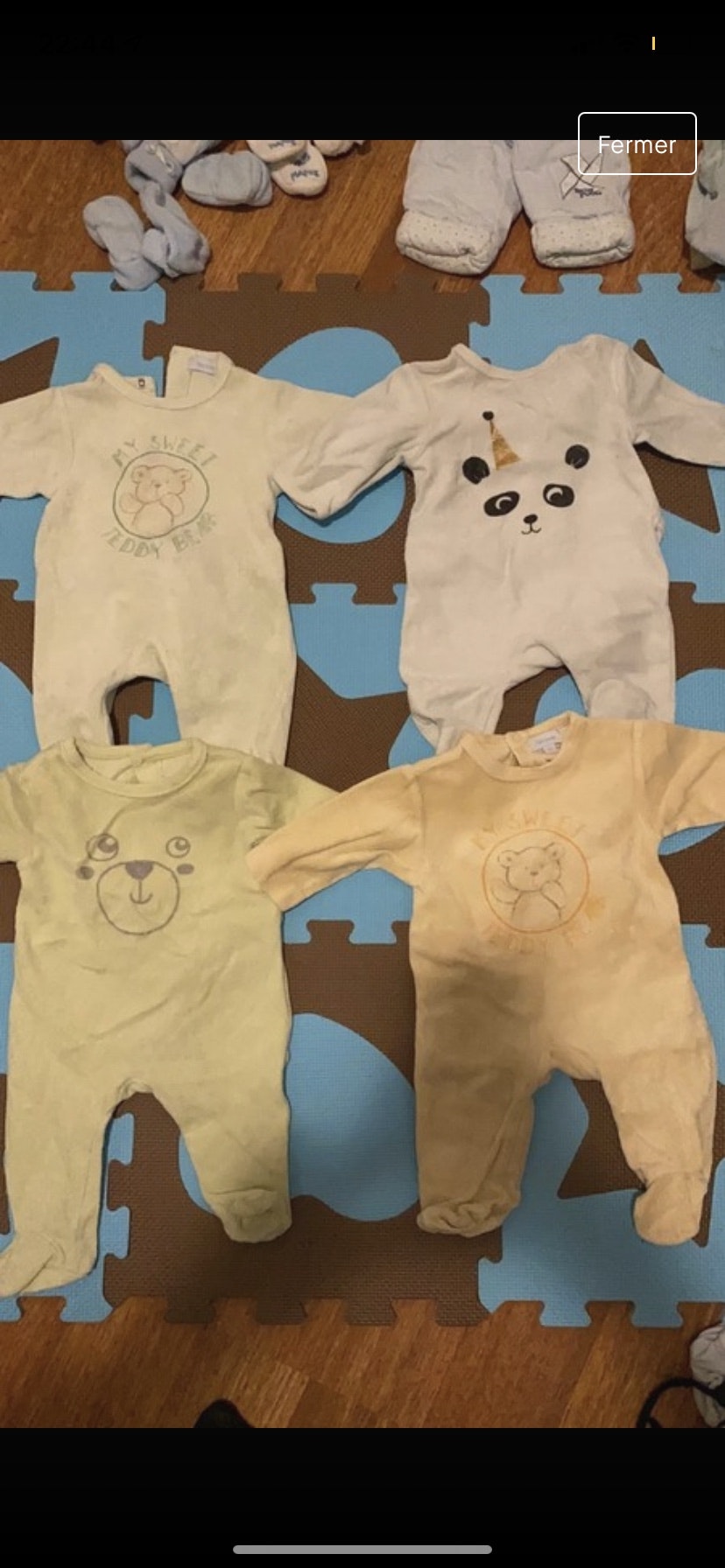 Pyjamas 1 mois