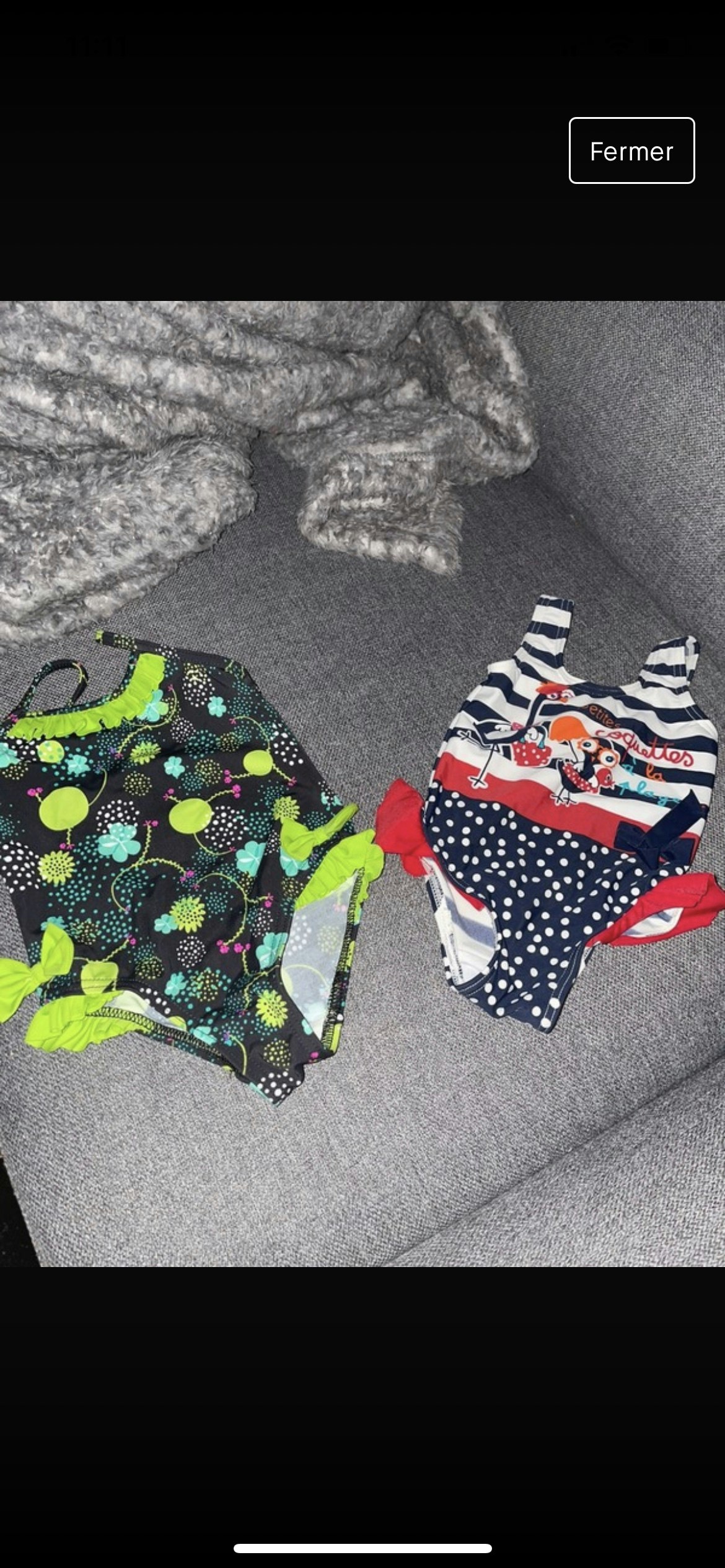 Maillot de bain bébé fille