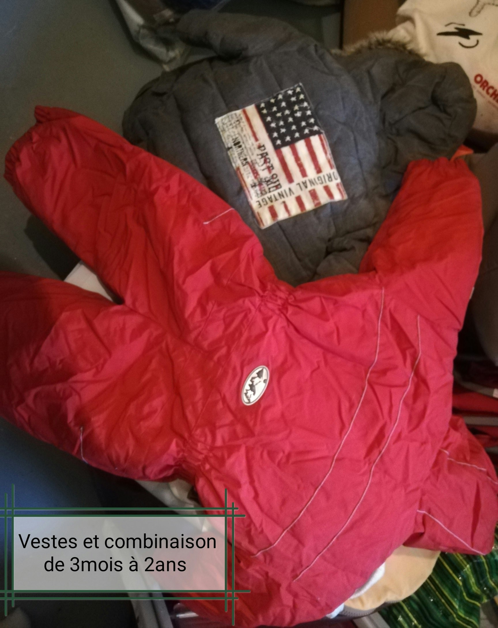 Lot vêtements