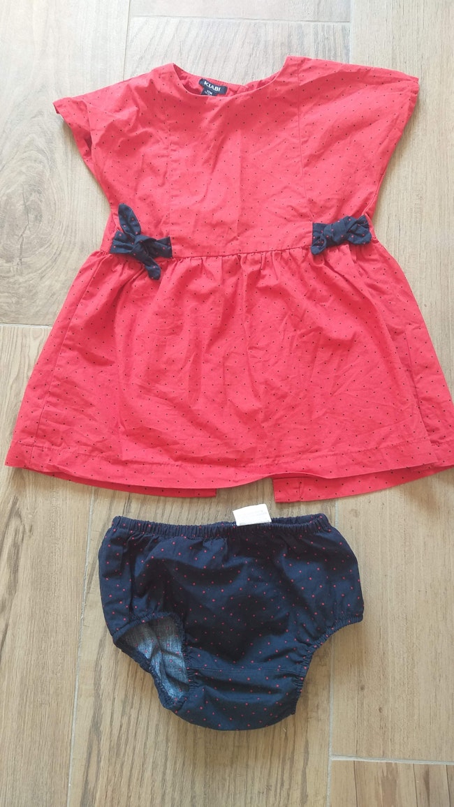 Robe Kiabi Taille 12 Mois Avec Bloomer Beebs Achat Vente Bebe Enfant