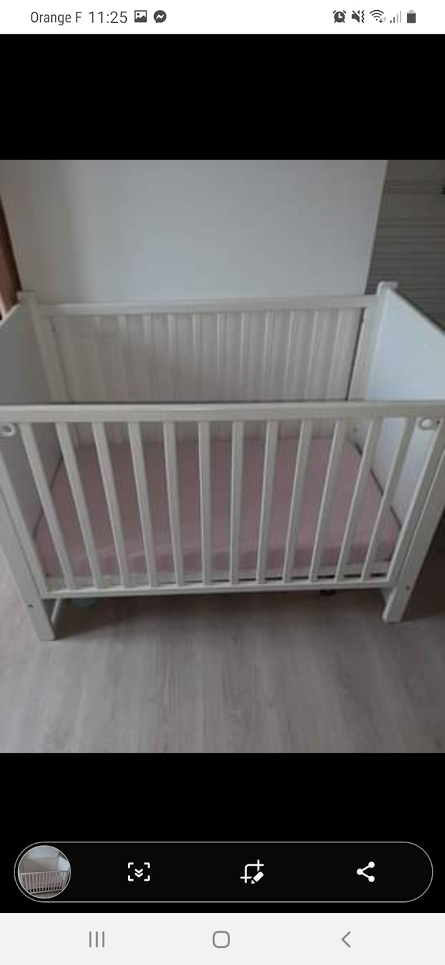 Lit Bebe Ikea 60 1 Beebs Achat Vente Bebe