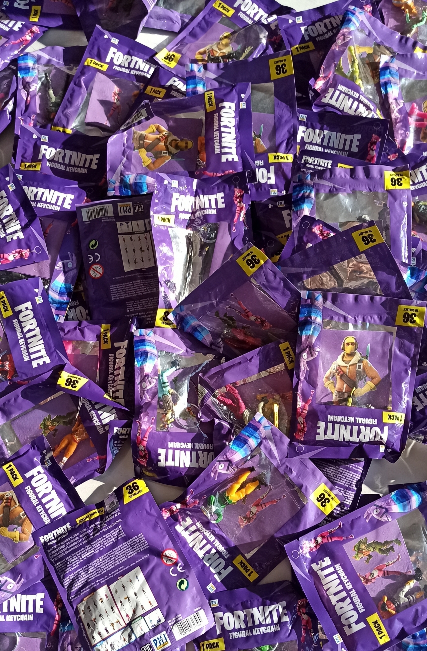 Lot de 10 porte clef Fortnite