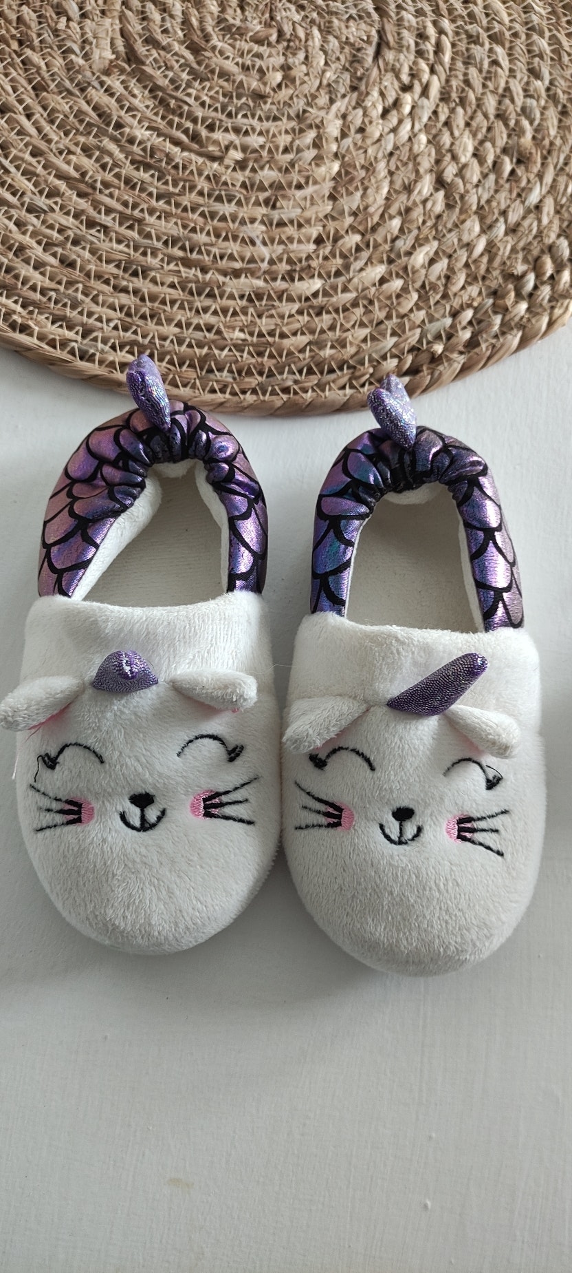 Chausson chats licorne