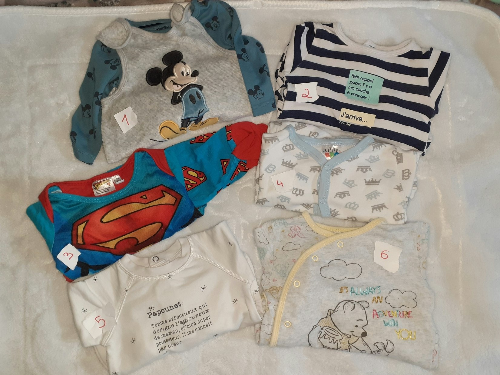 Lot 6 Pyjama Leger