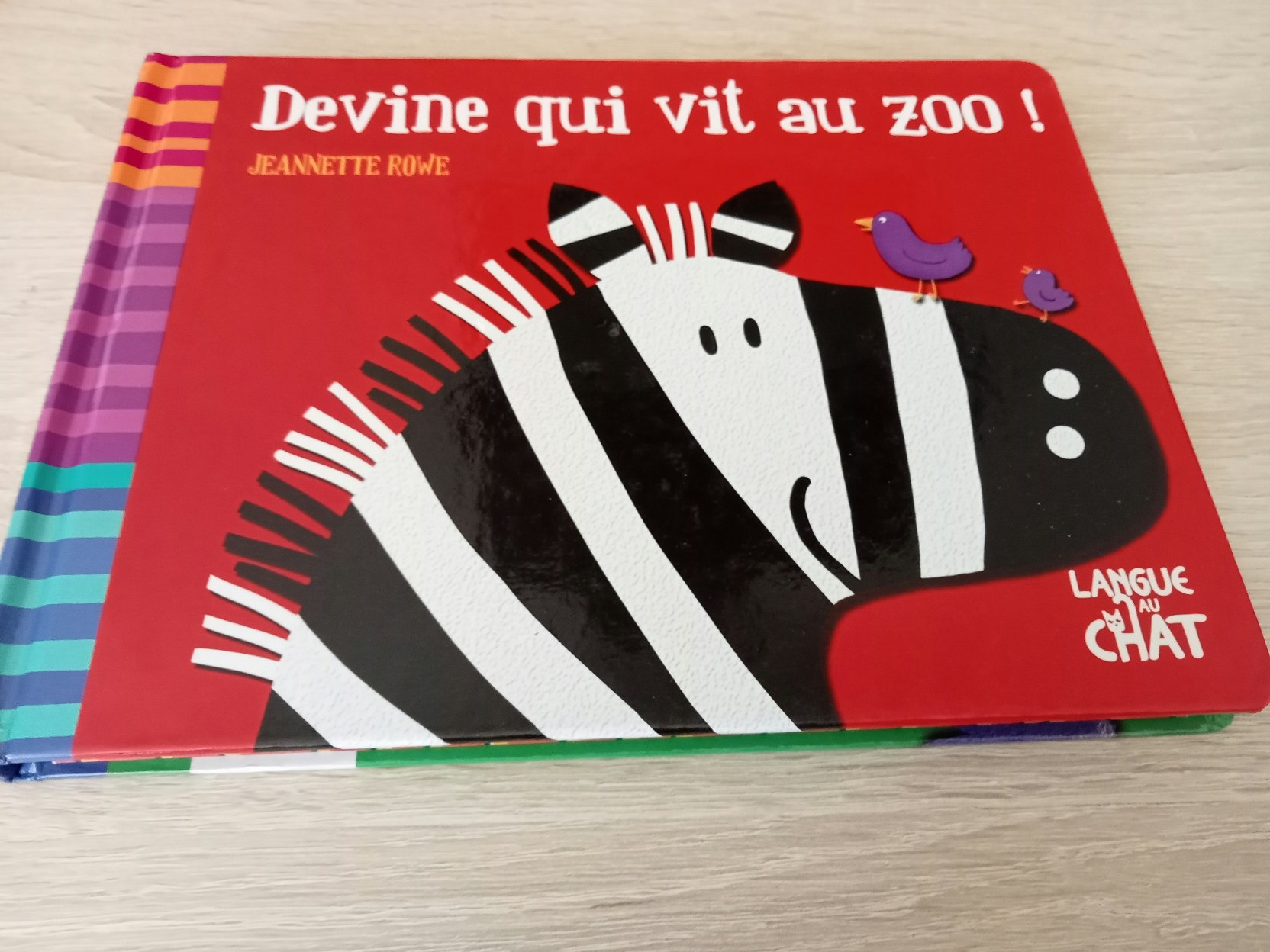 Livre devine qui vit au zoo