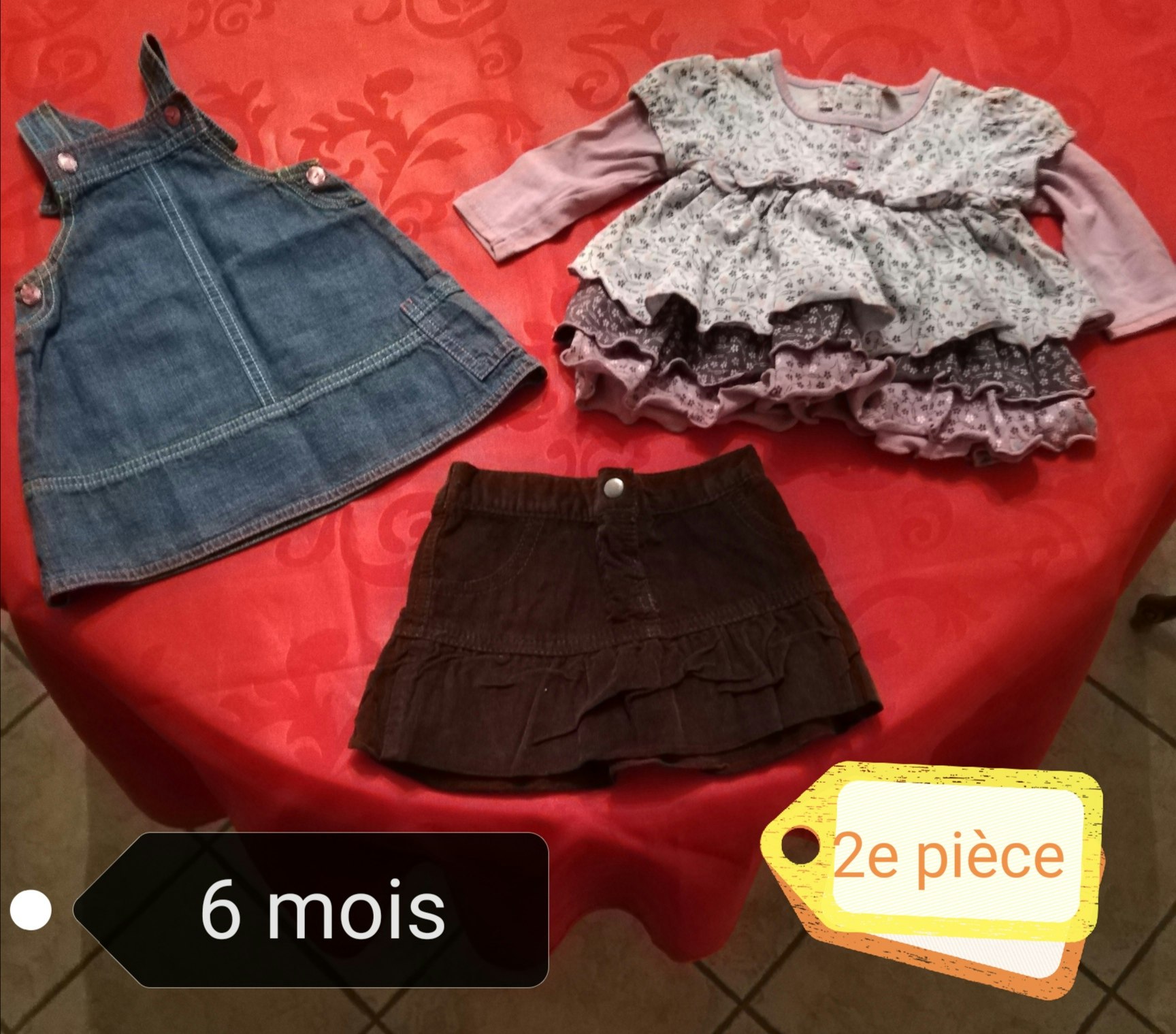 Vêtements filles 6 mois - photo numéro 8