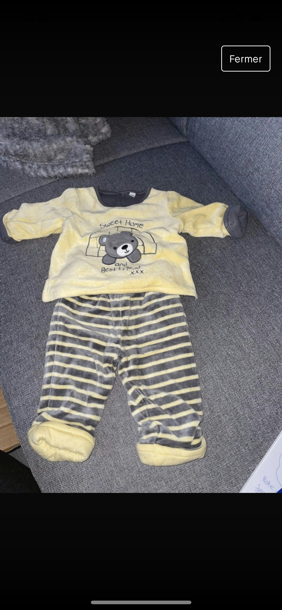 Pyjama bebe garçon