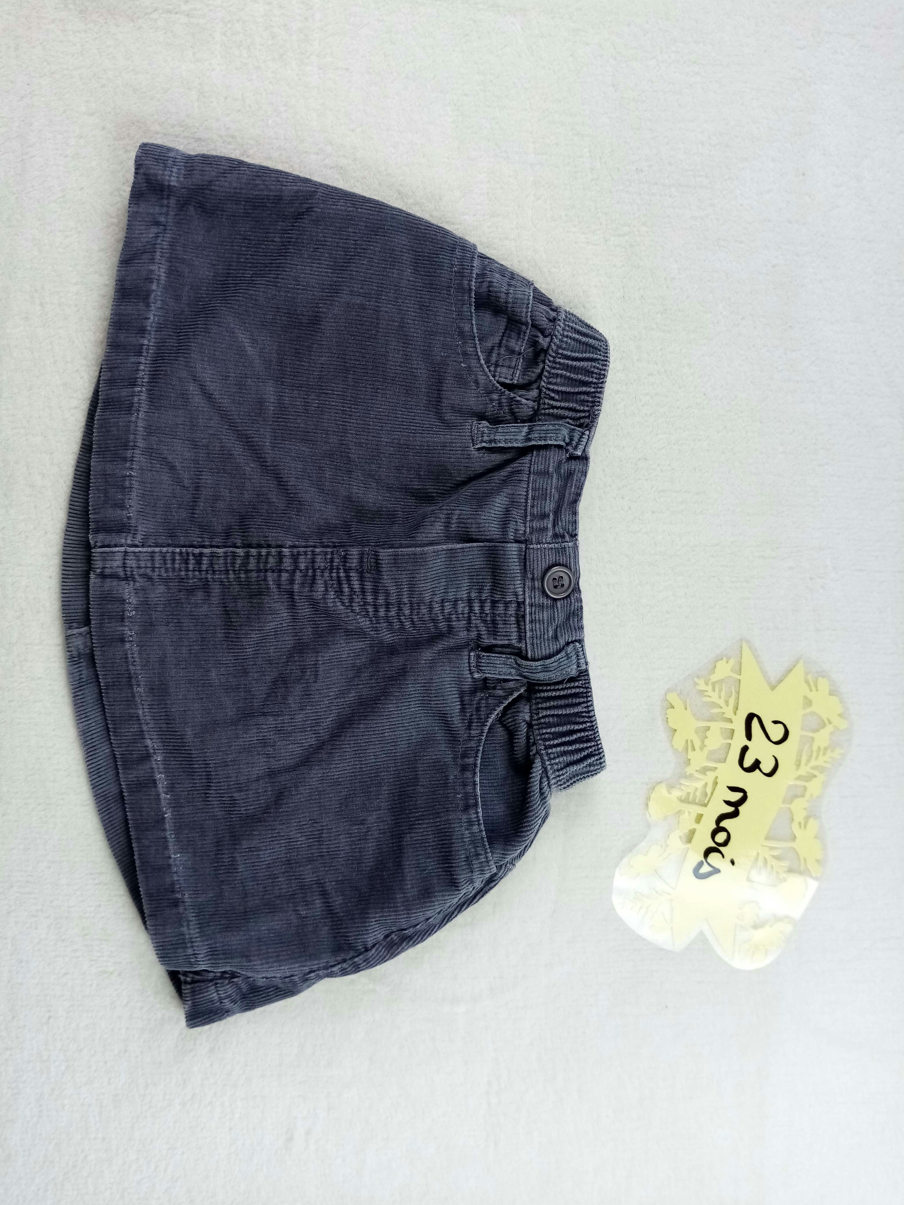 Jupe 2 ans les petits babies gris