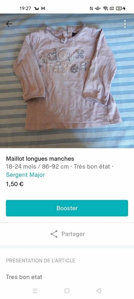 Lot 6 maillots longues manches - photo numéro 5