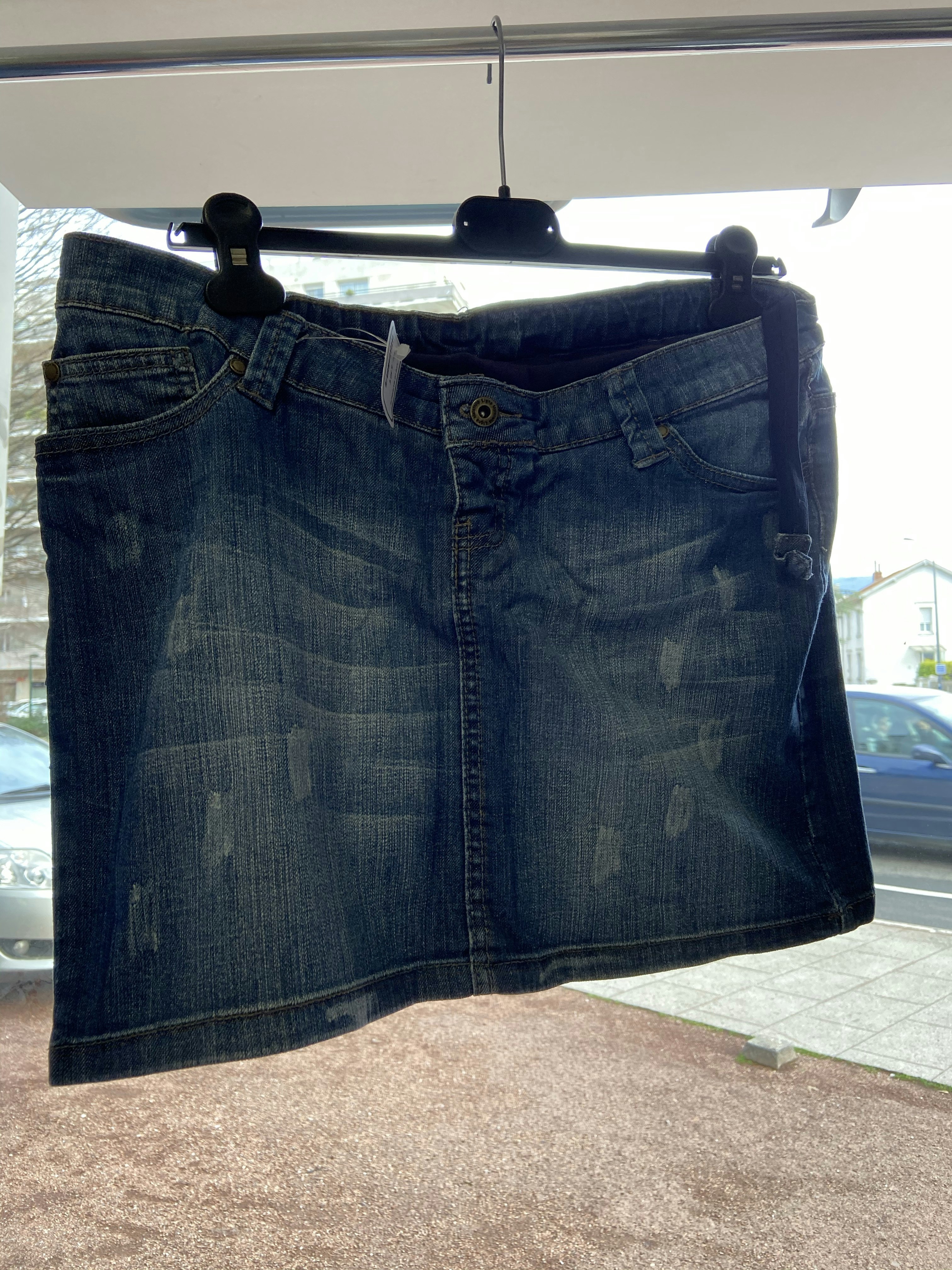 Jupe de grossesse en jean