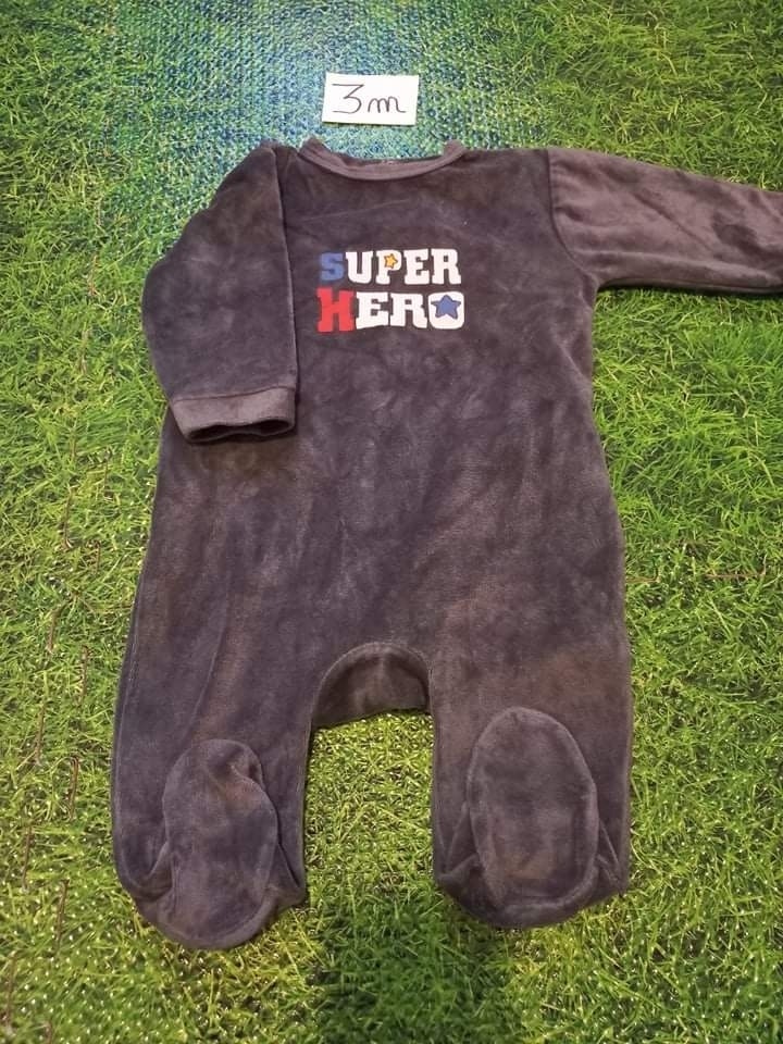 Pyjama velour 3m