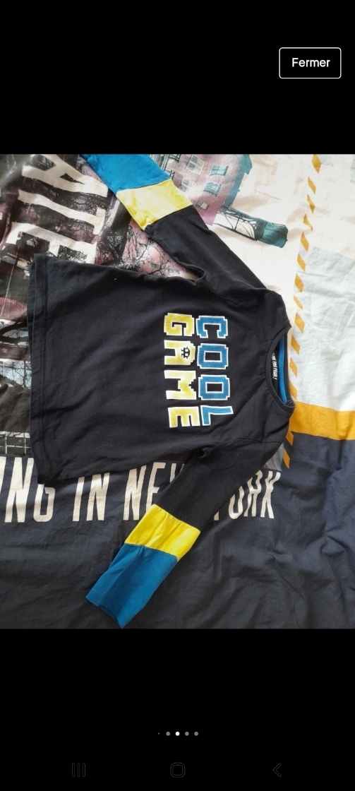 Lots Tee shirt longue manche 6 ans - photo numéro 2
