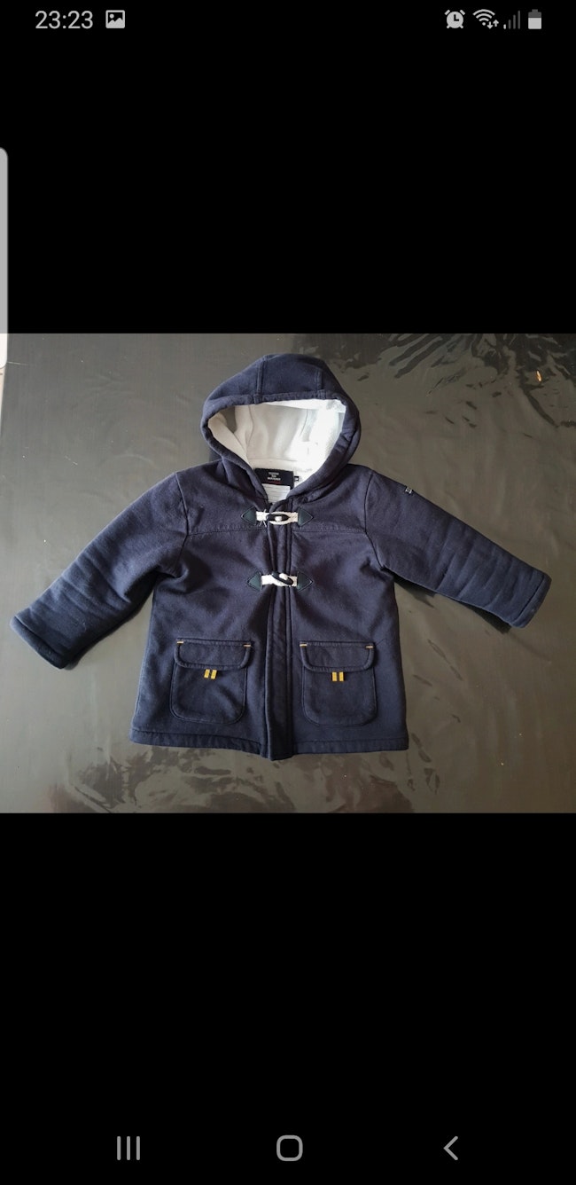 Manteau Bebe Mixte Terre De Marin 12 Mois Beebs Achat Vente Bebe