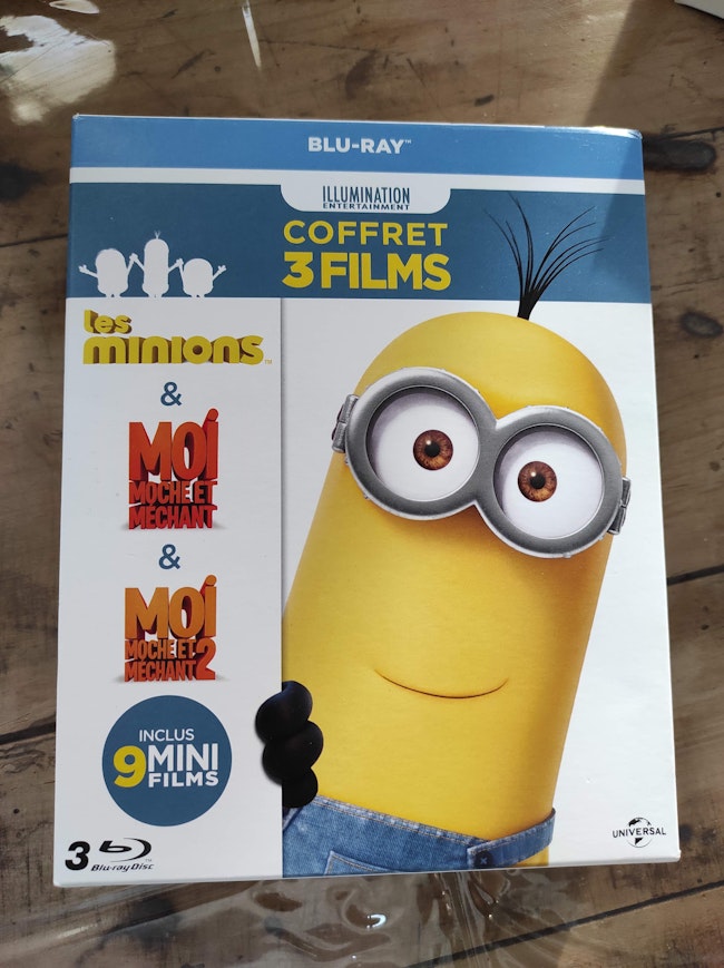 Coffret Dvd Les Minions Beebs Achat Vente Bebe