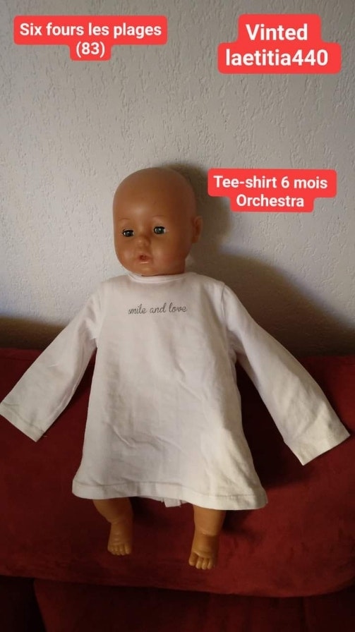 Tee-shirt 6 mois