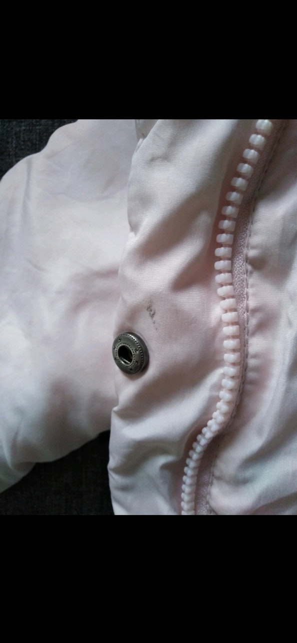 Manteau doublé chaud rose pâle. - photo numéro 2