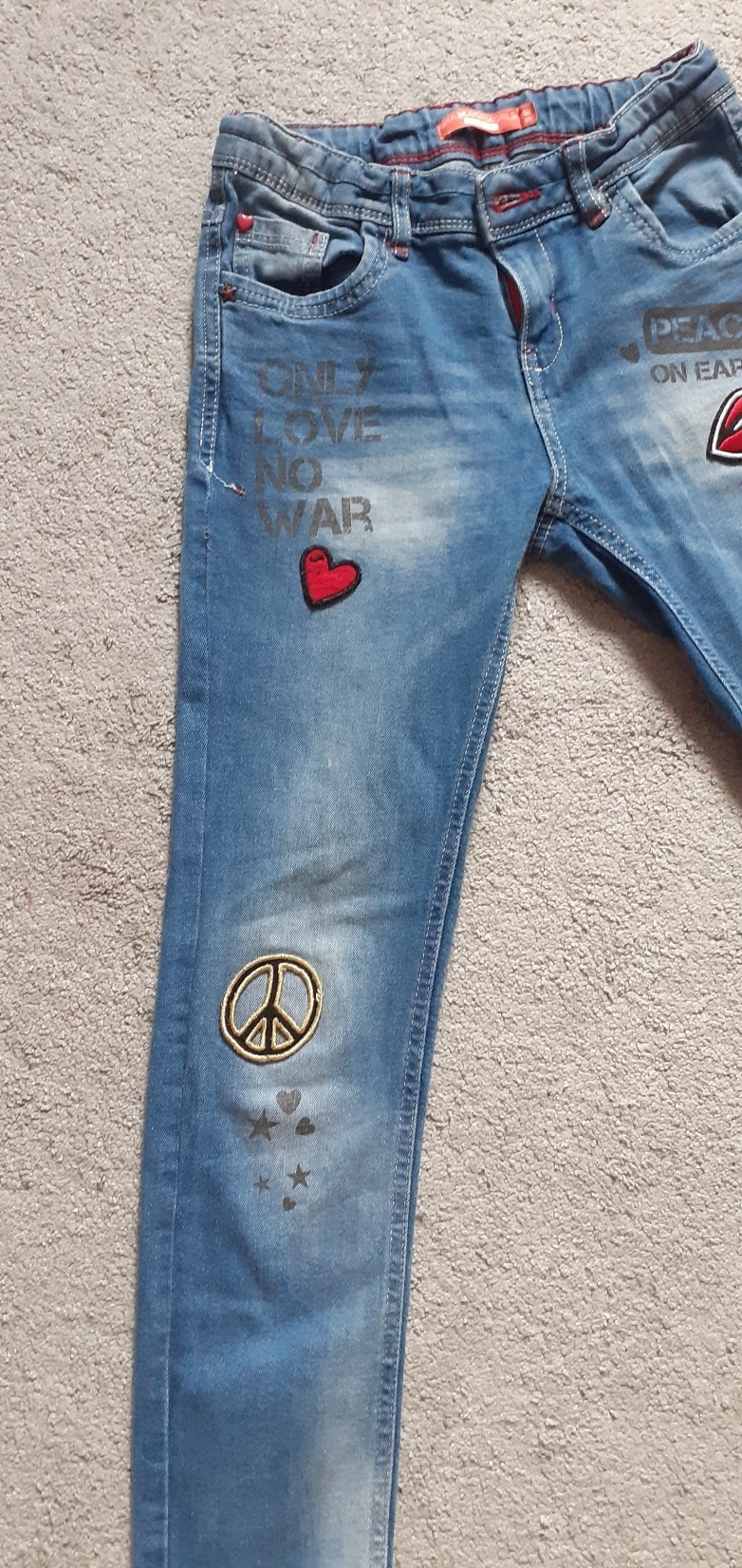 Magnifique jeans taille 9-10 ans - photo numéro 2