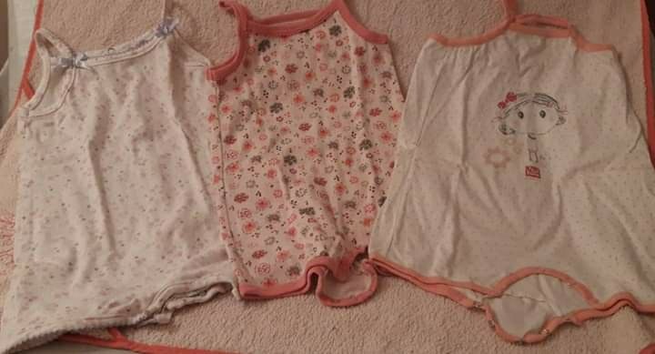 Lot 4 bodies bretelles