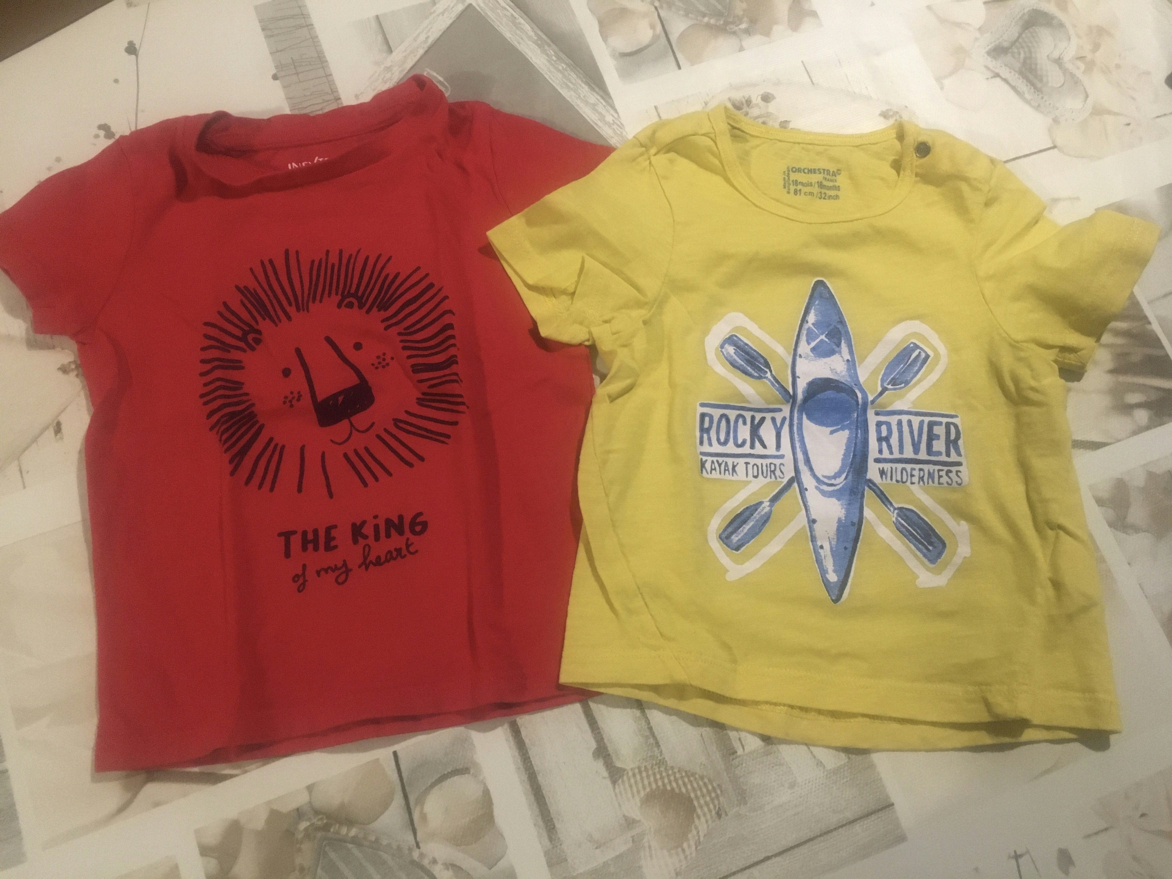 Lot de 5 tee-shirts manches courtes - photo numéro 2