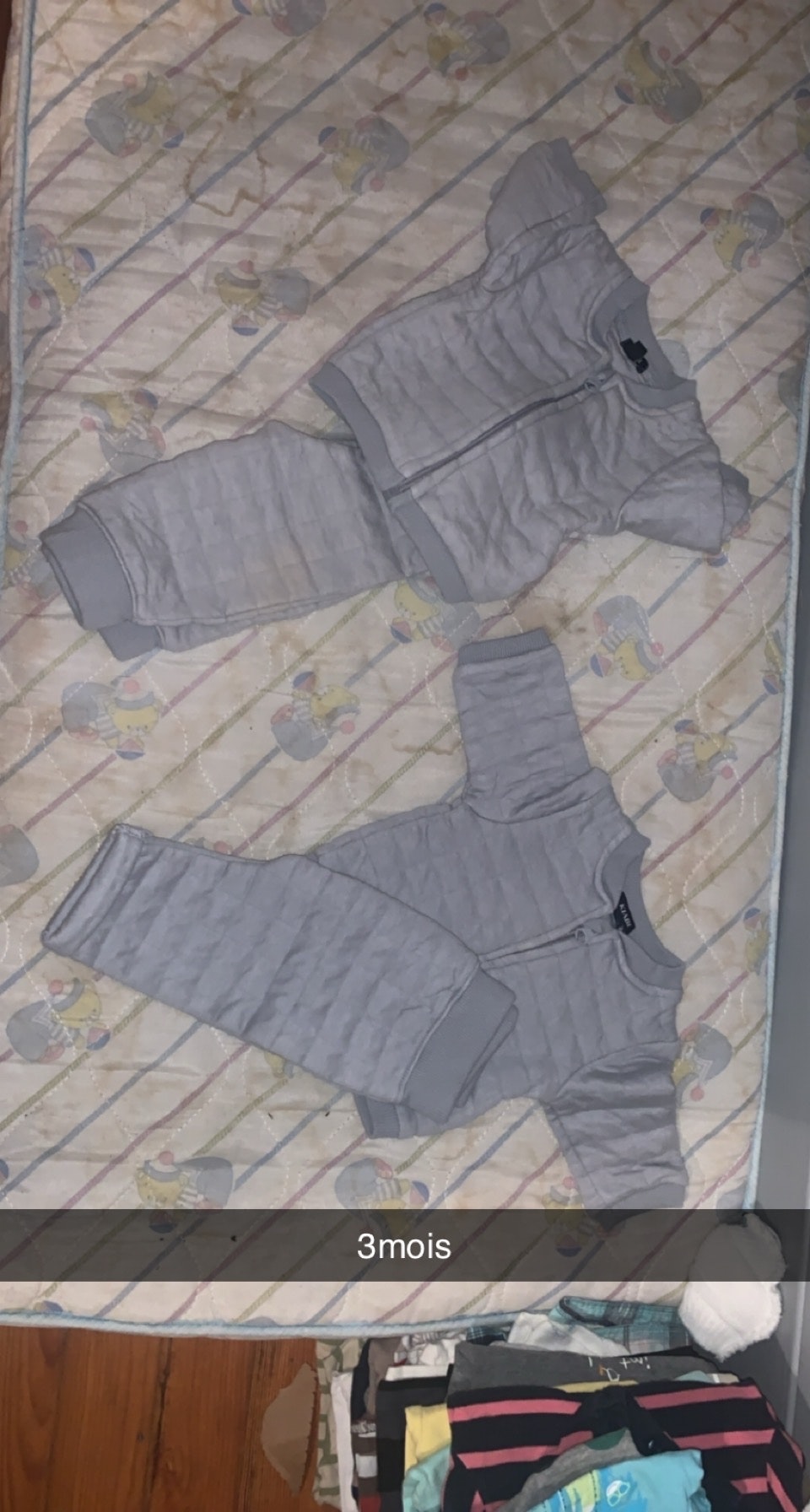 Ensemble 3 mois garçon