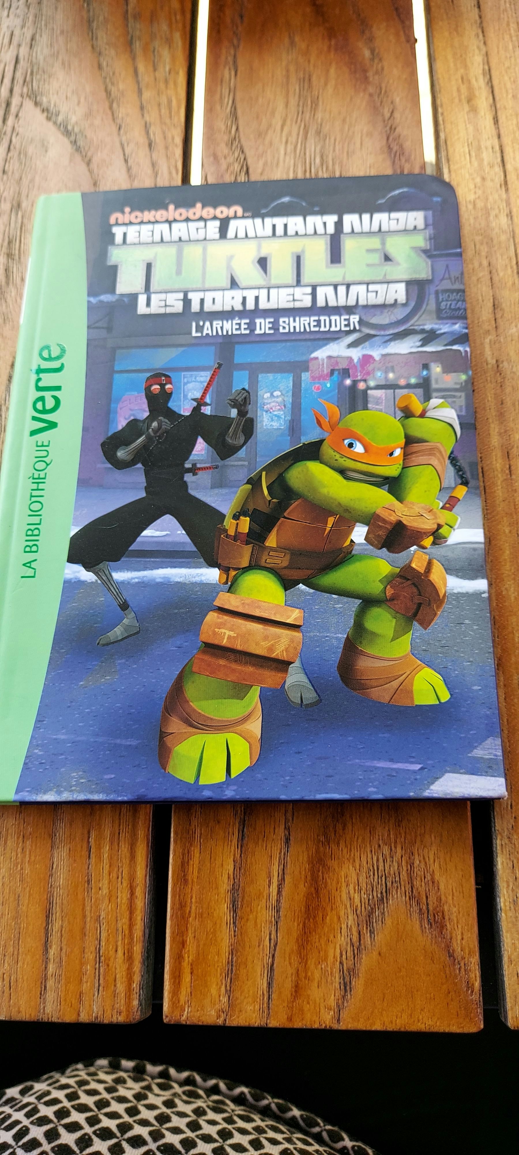 Livre Tortues Ninja
