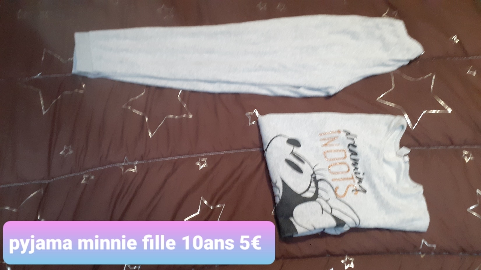 Pyjama fille Minnie