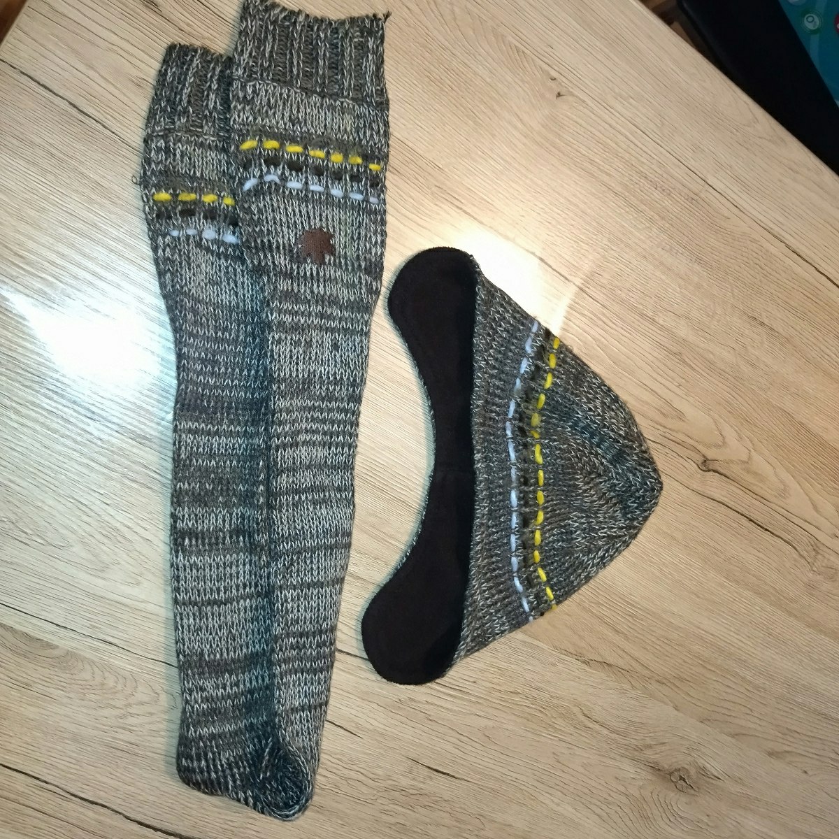 Ensemble bonnet et écharpe