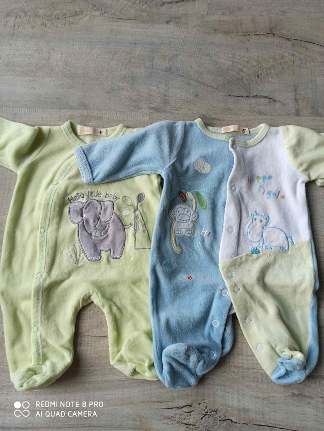 Lot De 2 Pyjamas En Velour Gemo Beebs Achat Vente Bebe Enfant