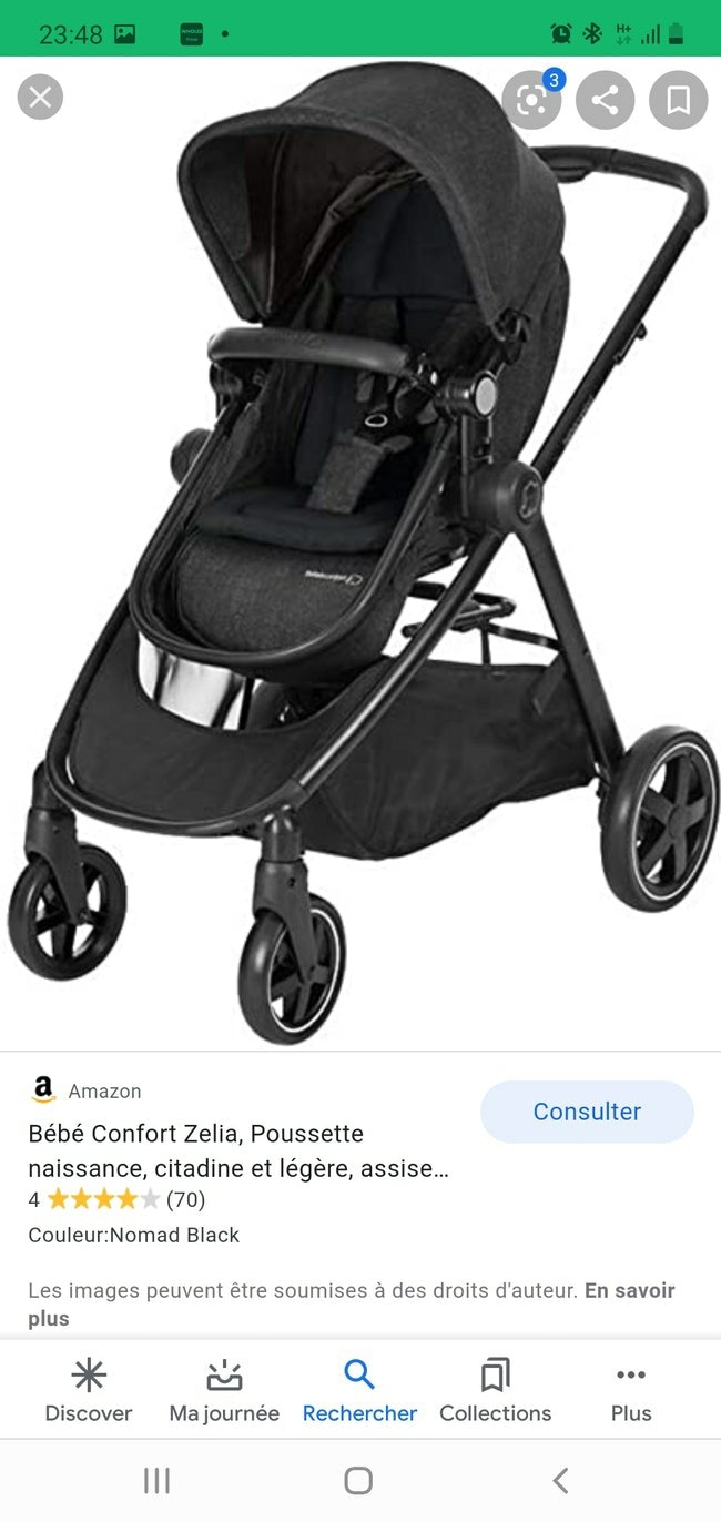 Poussette zelia nomad