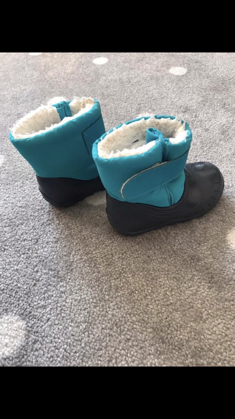 Bottes de ski bleu taille 24-25 - photo numéro 2
