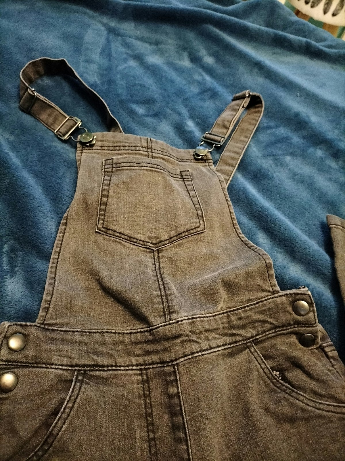Combinaison en jean GEMO taille 10 ans - photo numéro 2