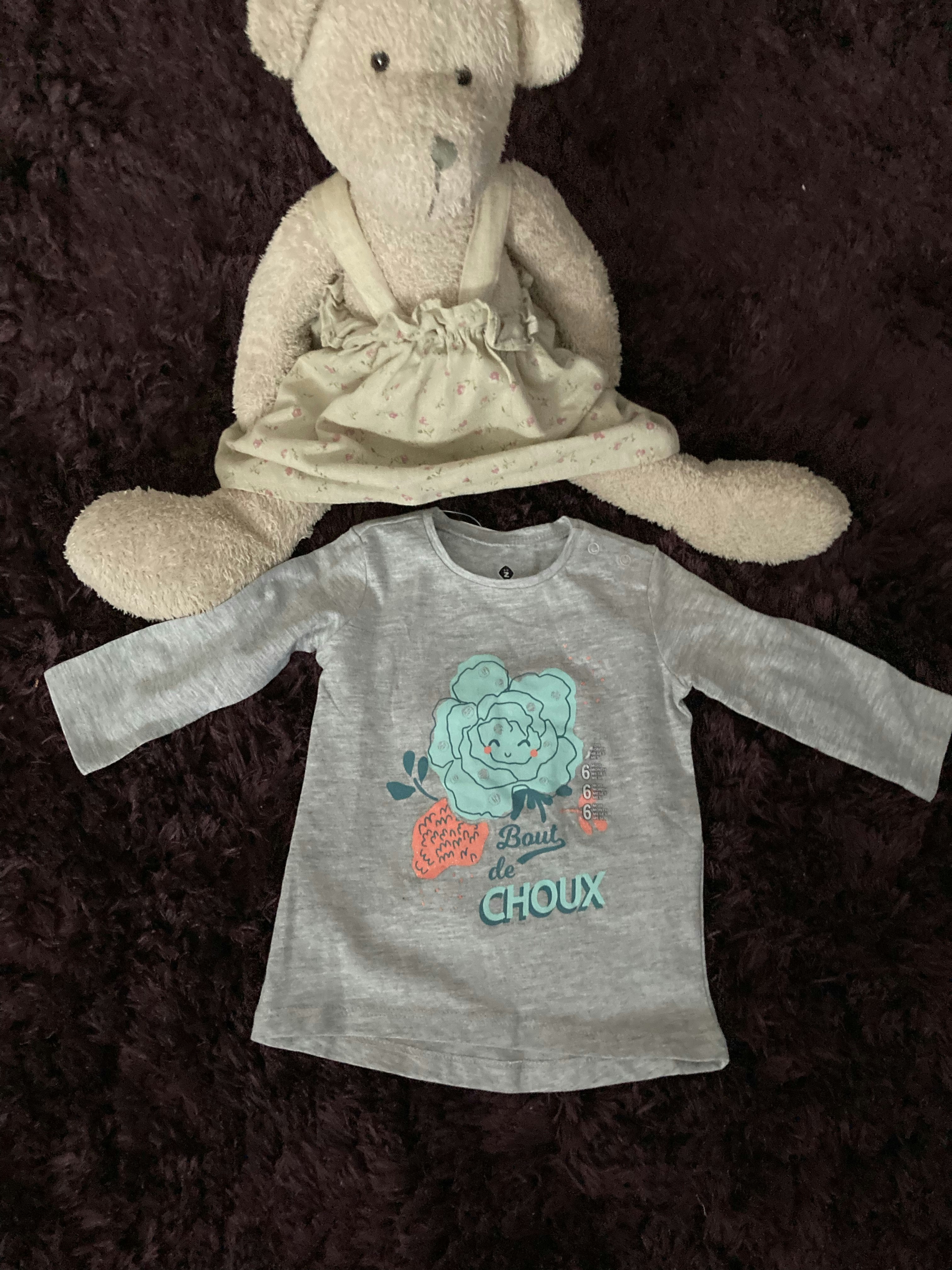 Teeshirt fille de 6 mois