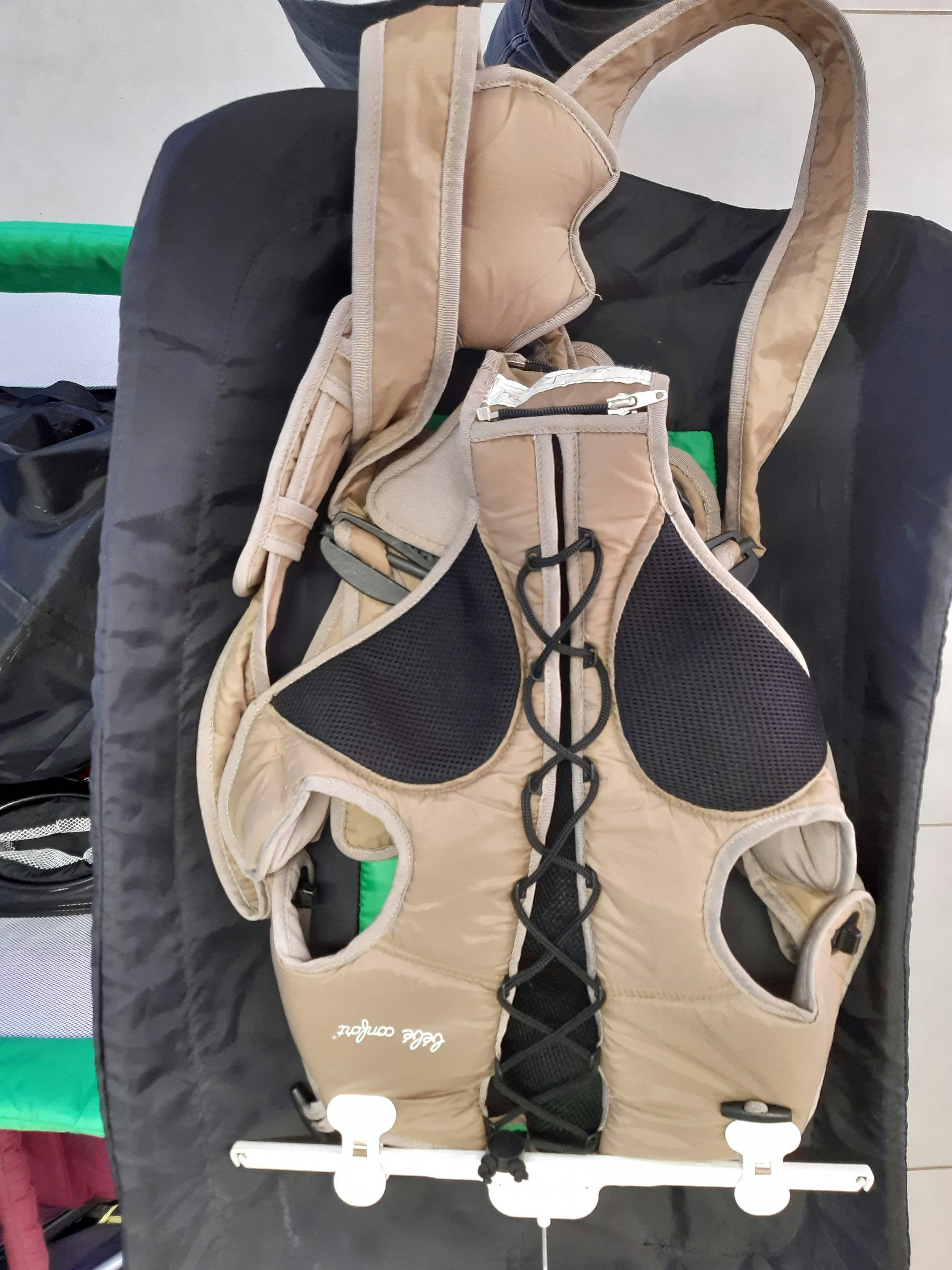 Porte-bébé bébéconfort beige et noir