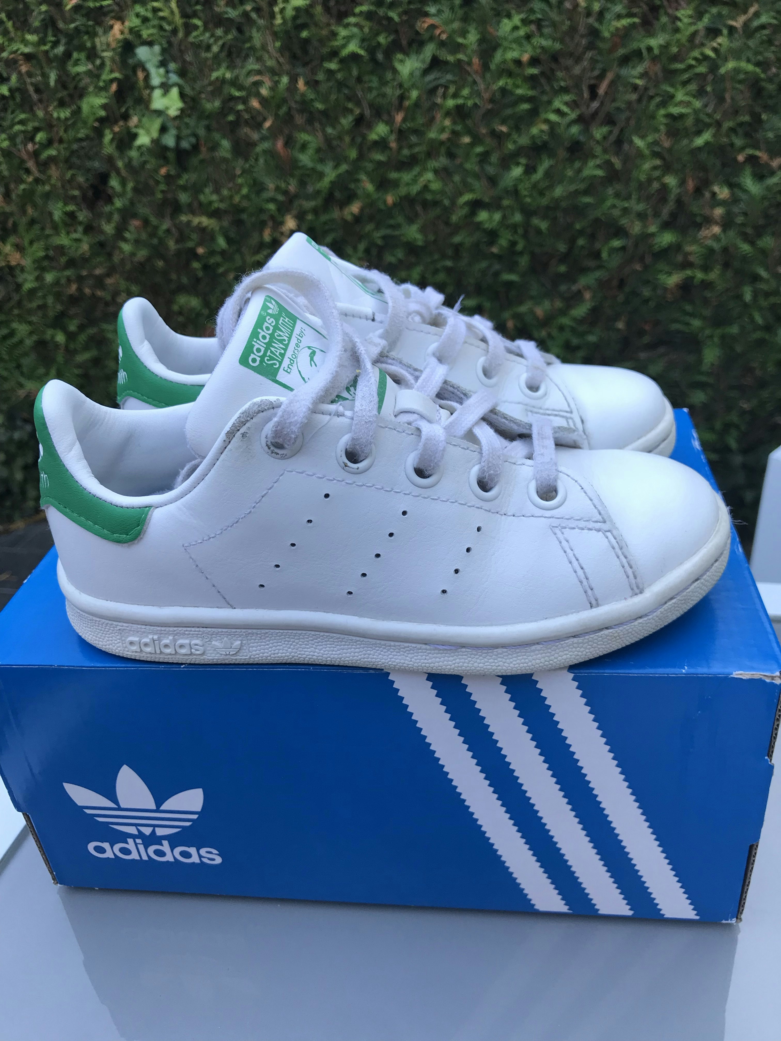 Stan smith original Blanc et vert - photo numéro 2