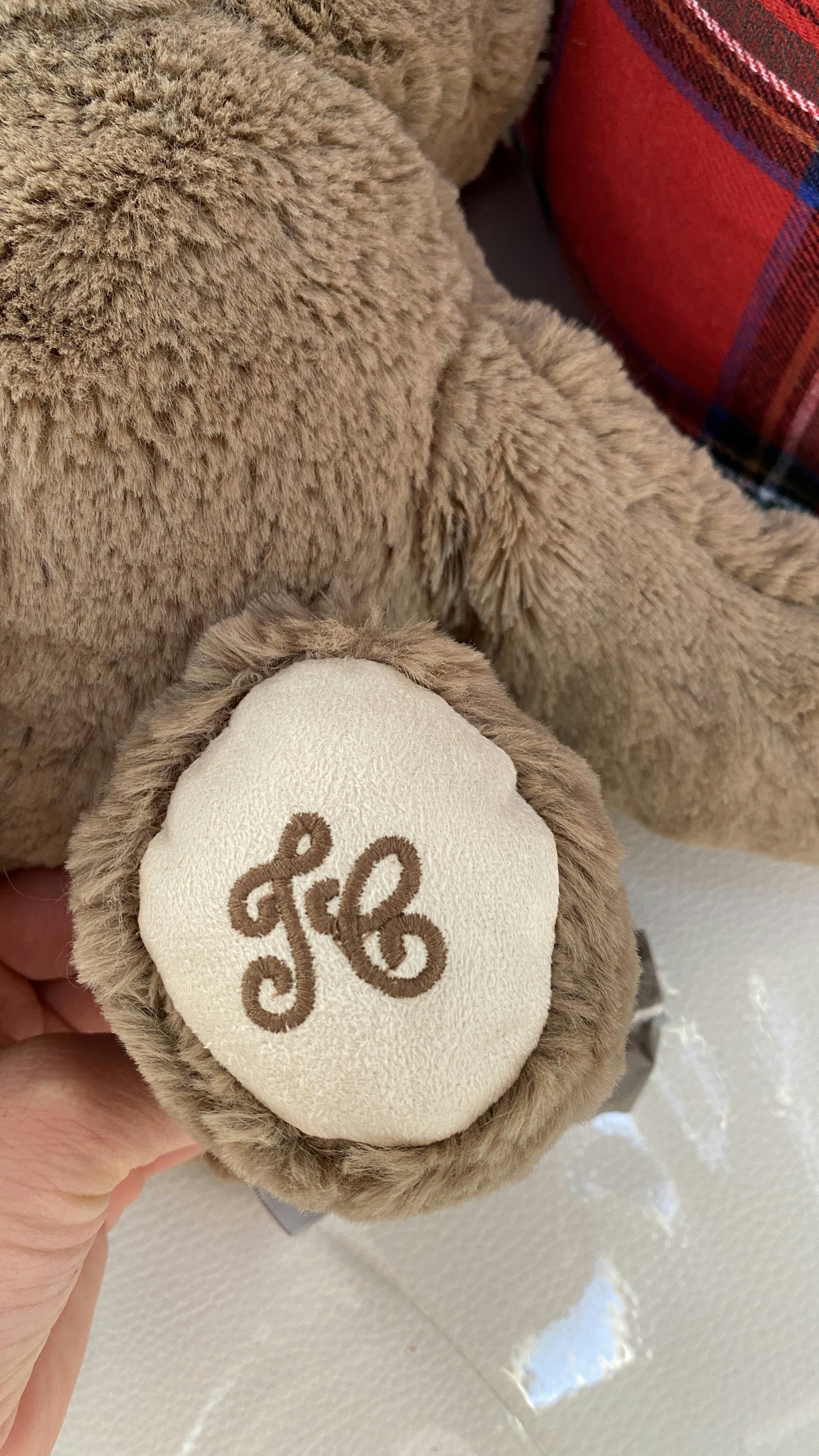 Peluche ourson tartine et chocolat - photo numéro 3