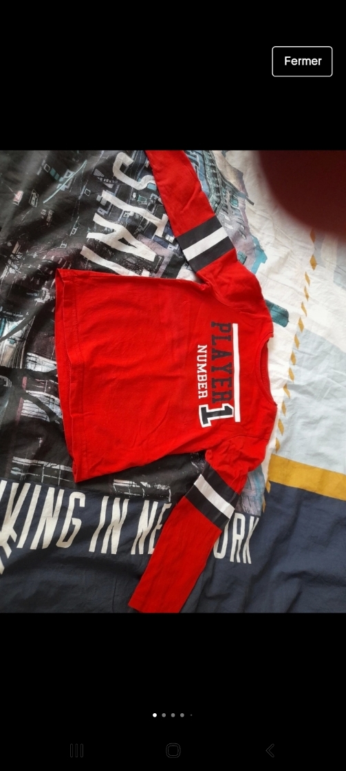 Lots Tee shirt longue manche 6 ans - photo numéro 5