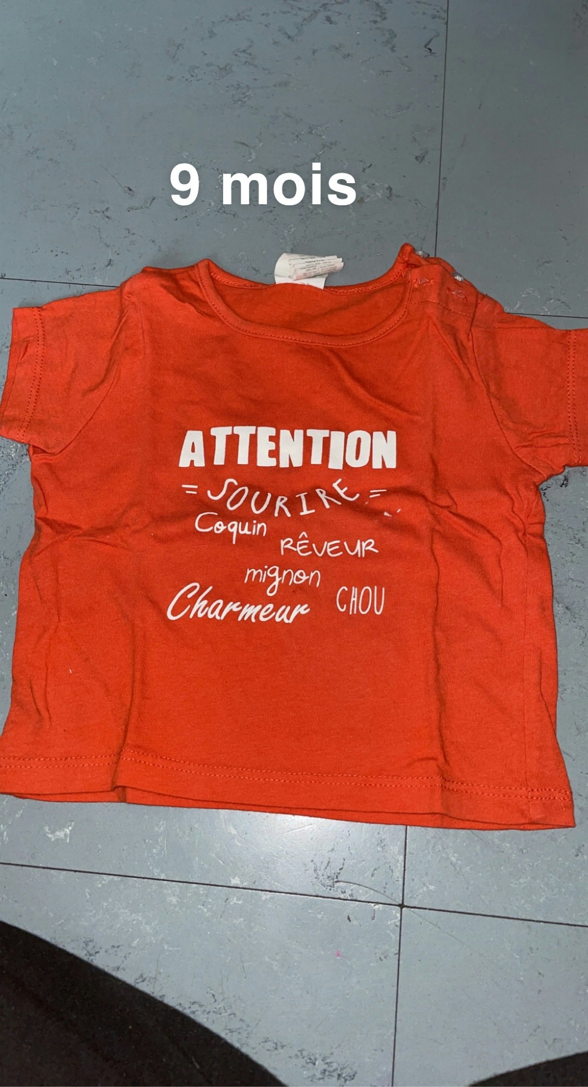 T-shirt bébé garçon