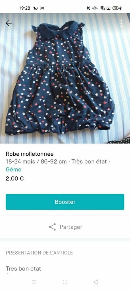 Lot 5 robes - photo numéro 3