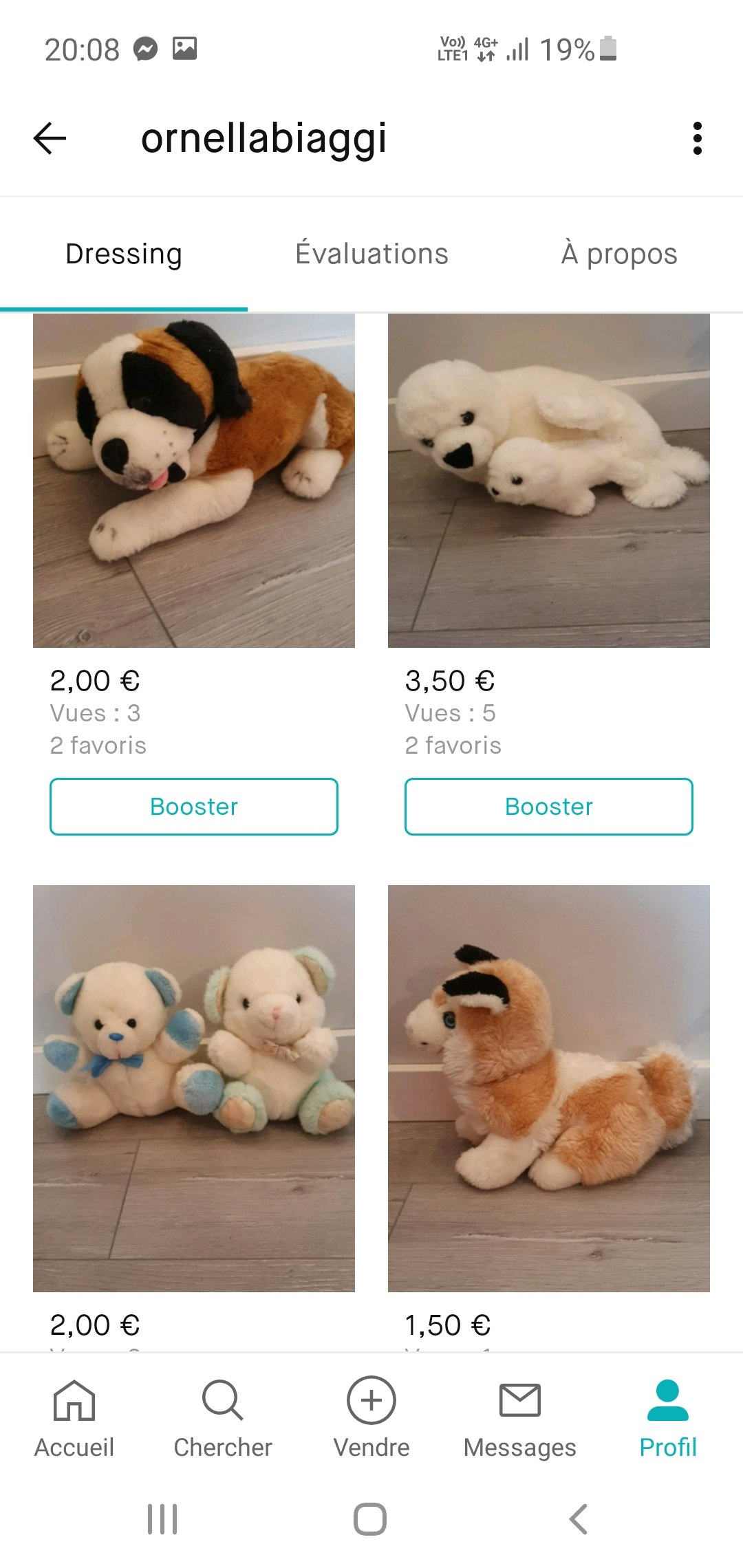 Peluche au choix je vous prépare l'annonce - photo numéro 2