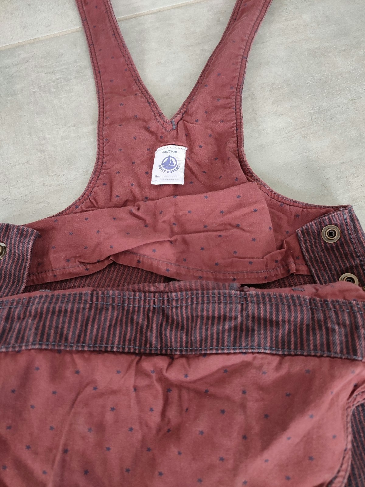 Salopette petit bateau - photo numéro 2