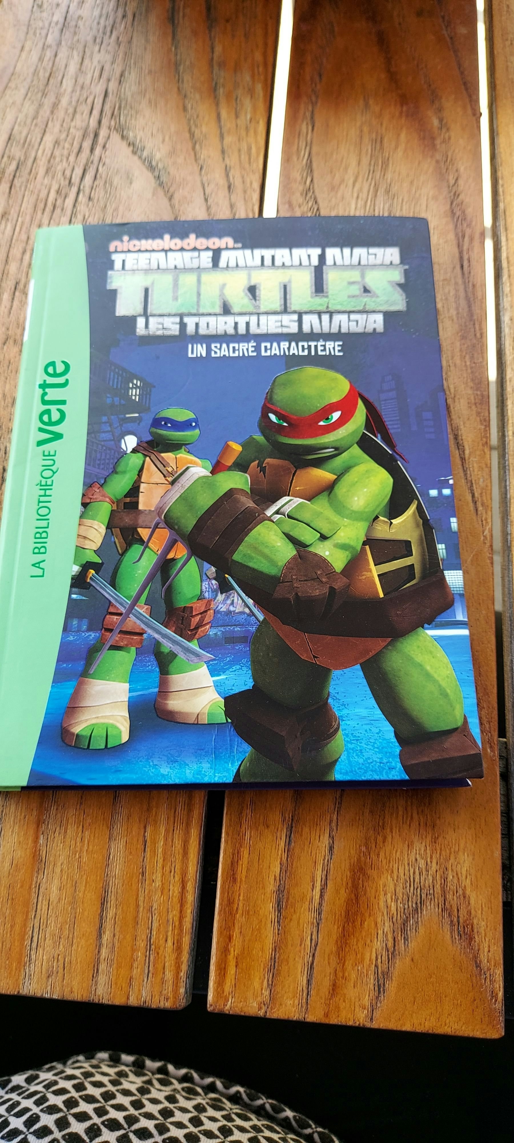 Livre Tortues Ninja