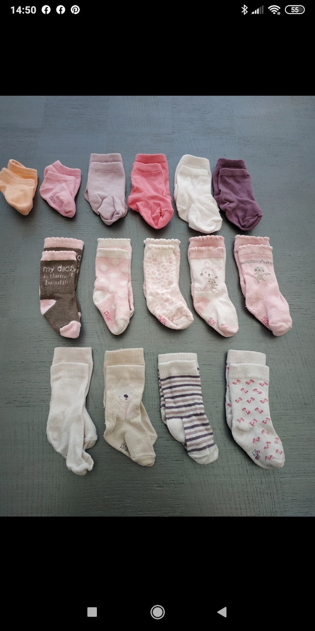 Lot Chaussettes 3 6 Mois 15 16 Kiabi Beebs Achat Vente Bebe Enfant