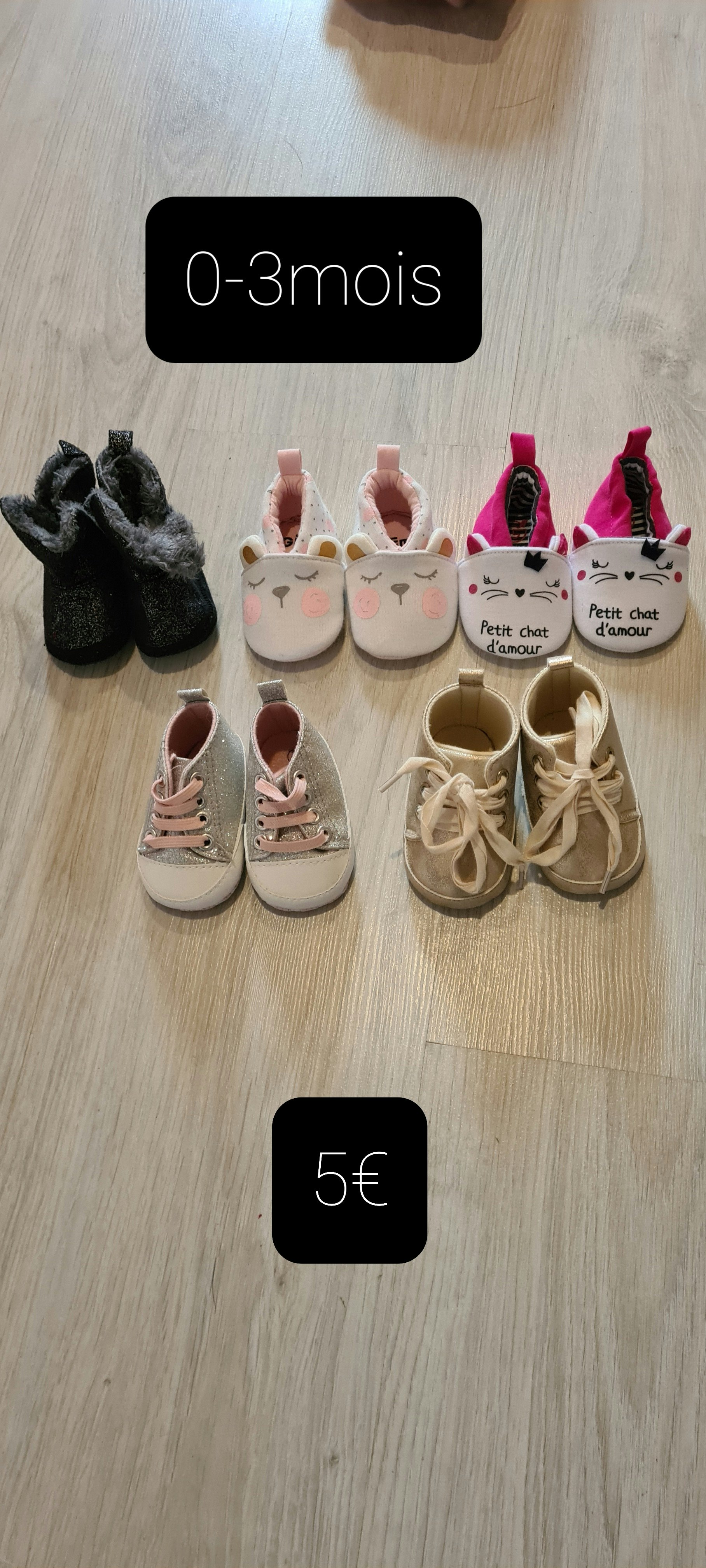 Chaussure bébé fille