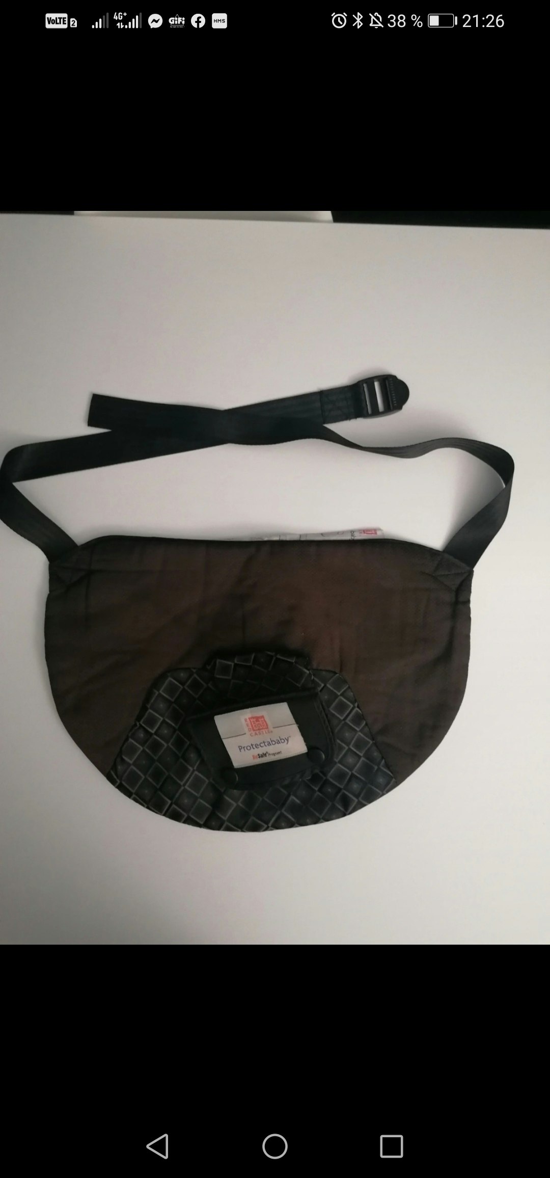 Ceinture de grossesse voiture